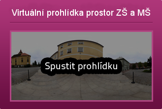 Virtuální prohlídka školy